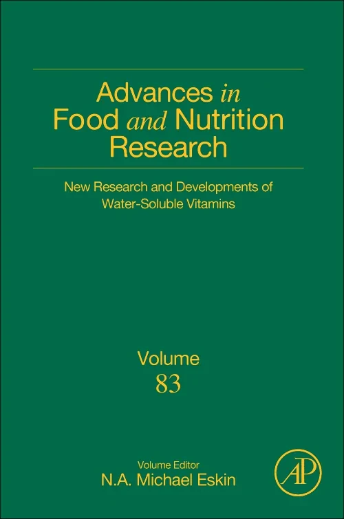 Coperta cărții "New Research and Developments of Water-Soluble Vitamins" de autor necunoscut