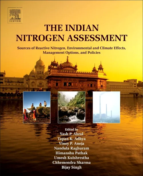 Coperta cărții "The Indian Nitrogen Assessment" de autor necunoscut