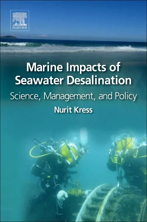 Coperta cărții "Marine Impacts of Seawater Desalination" de autor necunoscut