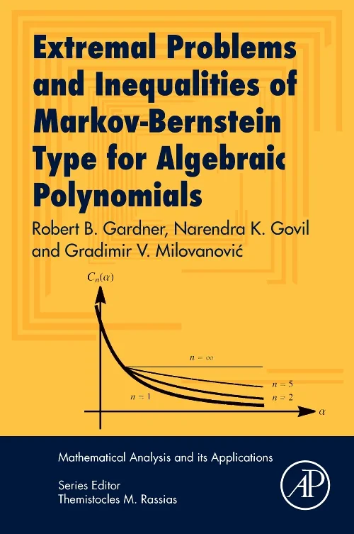 Coperta cărții "Extremal Problems and Inequalities of Markov-Bernstein Type for Algebraic Polynomials" de autor necunoscut