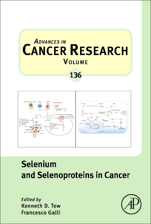 Coperta cărții "Selenium and Selenoproteins in Cancer" de autor necunoscut