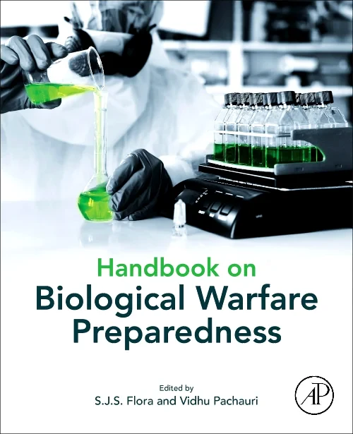 Coperta cărții "Handbook on Biological Warfare Preparedness" de autor necunoscut