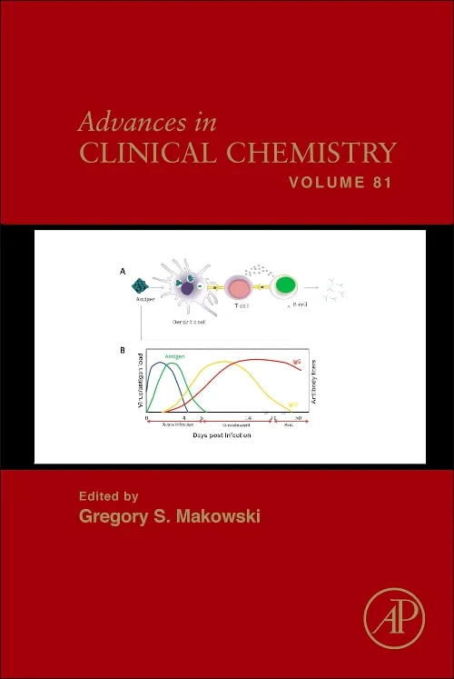 Coperta cărții "Advances in Clinical Chemistry" de autor necunoscut