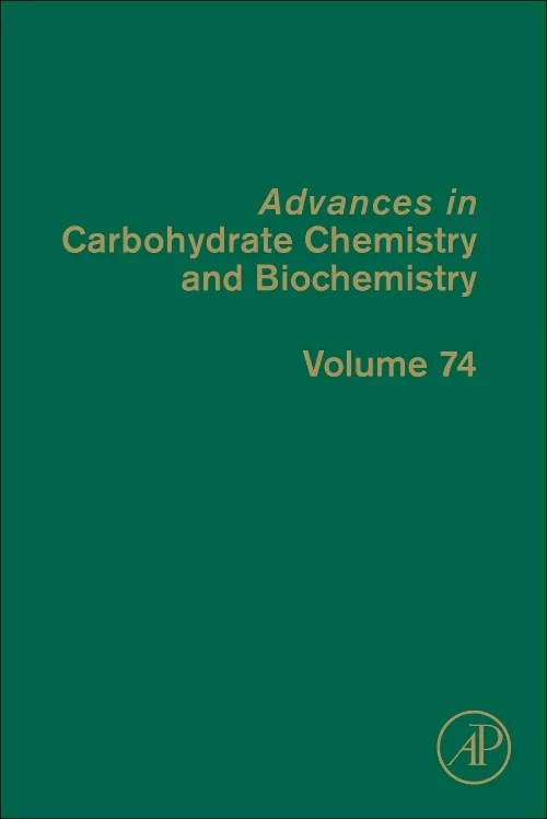 Coperta cărții "Advances in Carbohydrate Chemistry and Biochemistry" de autor necunoscut