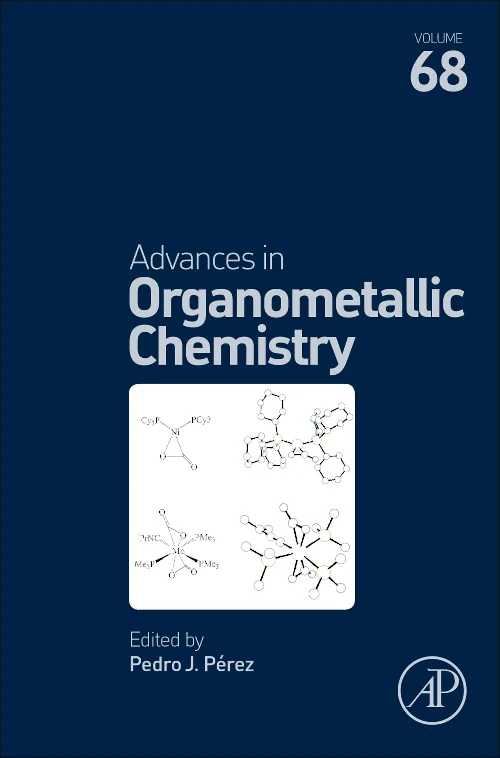 Coperta cărții "Advances in Organometallic Chemistry" de autor necunoscut