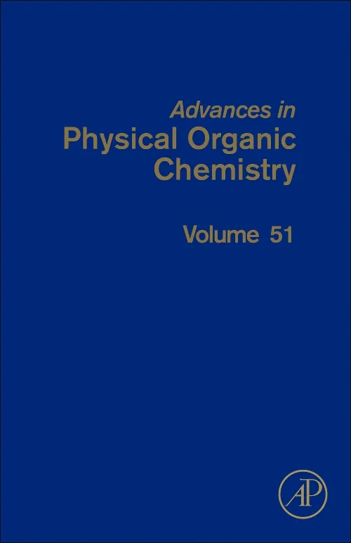 Coperta cărții "Advances in Physical Organic Chemistry" de autor necunoscut