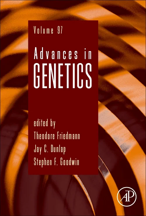 Coperta cărții "Advances in Genetics" de autor necunoscut