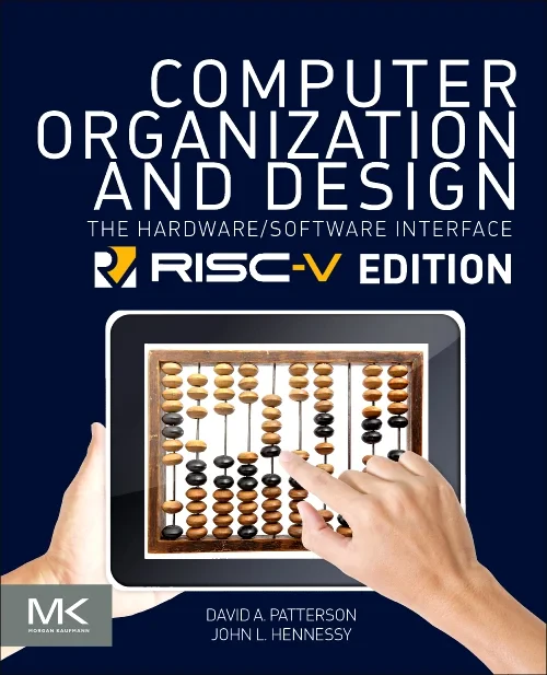 Coperta cărții "Computer Organization and Design RISC-V Edition" de autor necunoscut