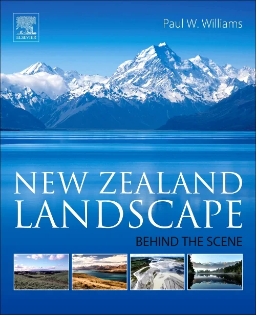 Coperta cărții "New Zealand Landscape" de autor necunoscut