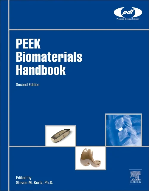 Coperta cărții "PEEK Biomaterials Handbook" de autor necunoscut
