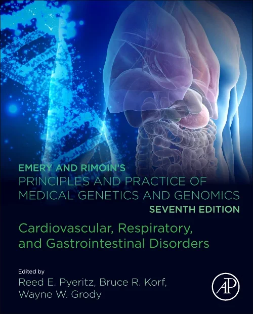 Coperta cărții "Emery and Rimoin’s Principles and Practice of Medical Genetics and Genomics" de autor necunoscut