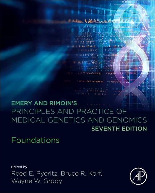Coperta cărții "Emery and Rimoin’s Principles and Practice of Medical Genetics and Genomics" de autor necunoscut