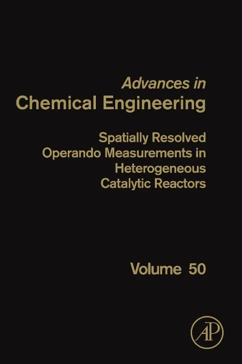 Coperta cărții "Spatially Resolved Operando Measurements in Heterogeneous Catalytic Reactors" de autor necunoscut