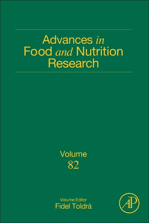 Coperta cărții "Advances in Food and Nutrition Research" de autor necunoscut