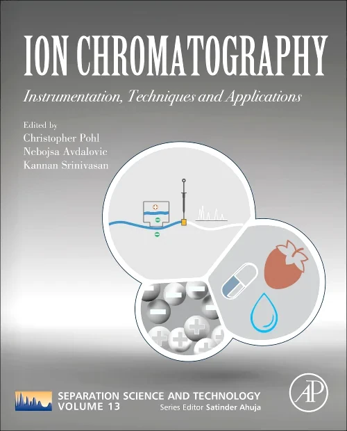 Coperta cărții "Ion Chromatography" de autor necunoscut