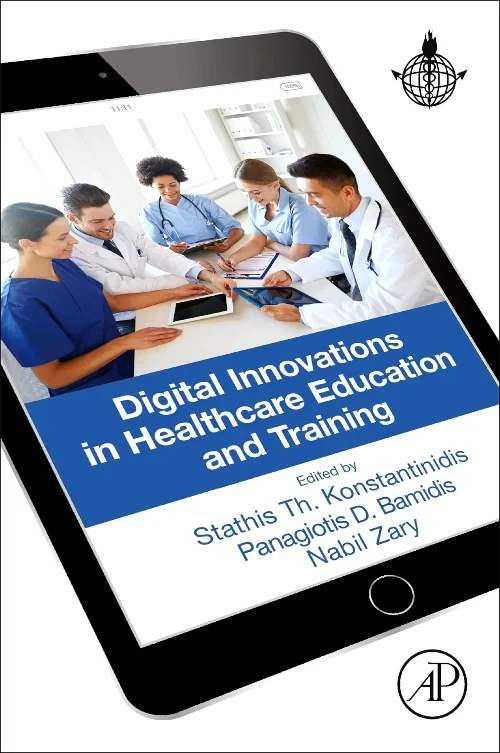 Coperta cărții "Digital Innovations in Healthcare Education and Training" de autor necunoscut