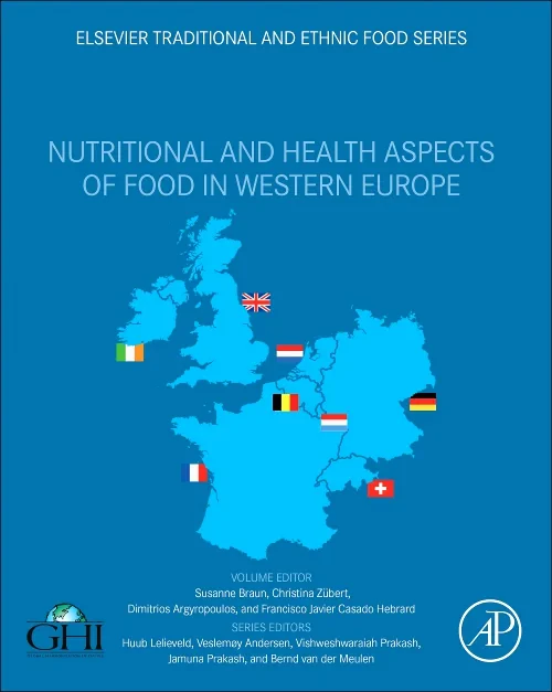 Coperta cărții "Nutritional and Health Aspects of Food in Western Europe" de autor necunoscut