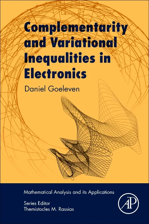 Coperta cărții "Complementarity and Variational Inequalities in Electronics" de autor necunoscut