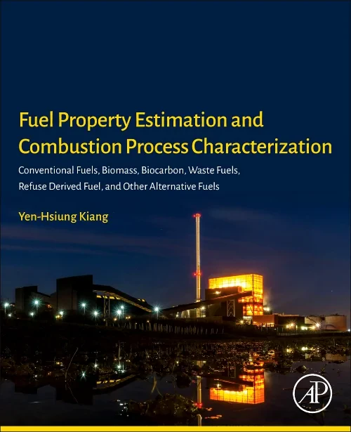 Coperta cărții "Fuel Property Estimation and Combustion Process Characterization" de autor necunoscut