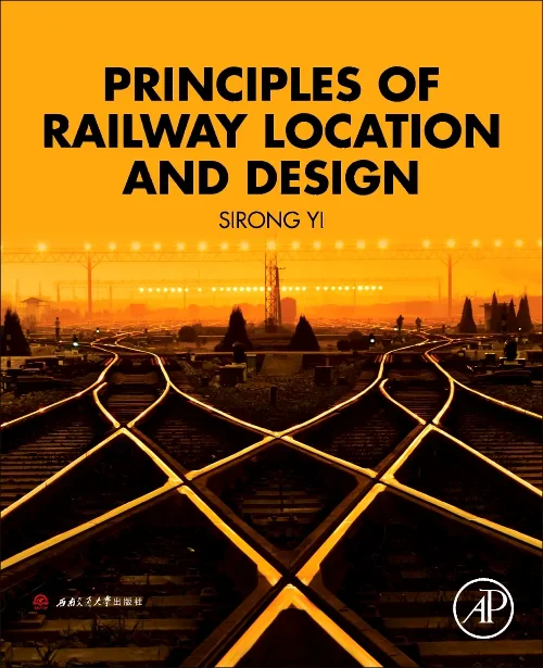 Coperta cărții "Principles of Railway Location and Design" de autor necunoscut