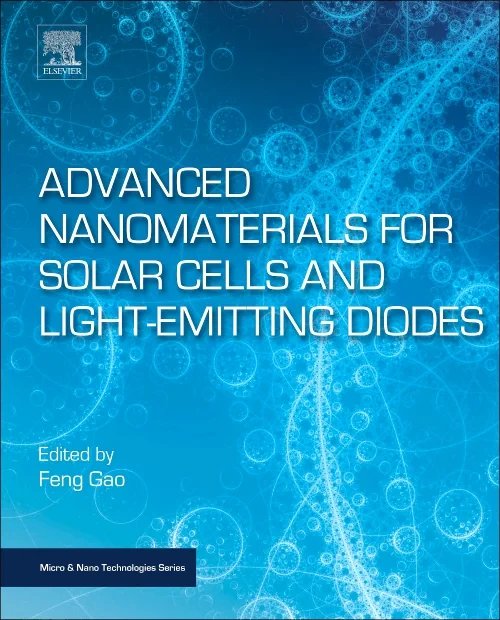 Coperta cărții "Advanced Nanomaterials for Solar Cells and Light Emitting Diodes" de autor necunoscut