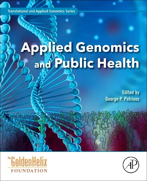 Coperta cărții "Applied Genomics and Public Health" de autor necunoscut