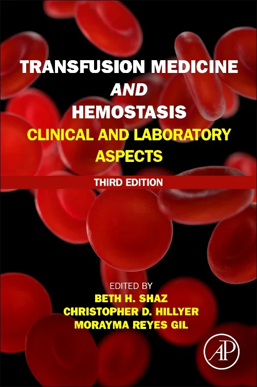 Coperta cărții "Transfusion Medicine and Hemostasis" de autor necunoscut
