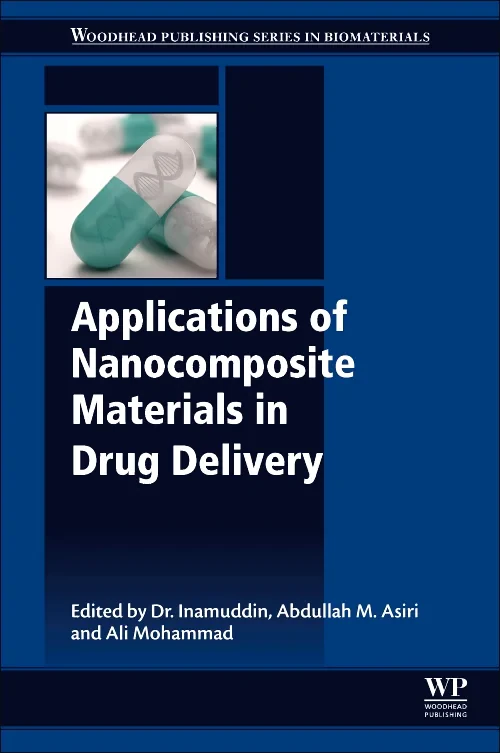 Coperta cărții "Applications of Nanocomposite Materials in Drug Delivery" de autor necunoscut