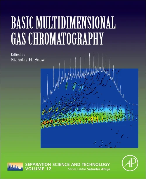 Coperta cărții "Basic Multidimensional Gas Chromatography" de autor necunoscut