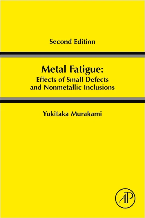 Coperta cărții "Metal Fatigue: Effects of Small Defects and Nonmetallic Inclusions" de autor necunoscut