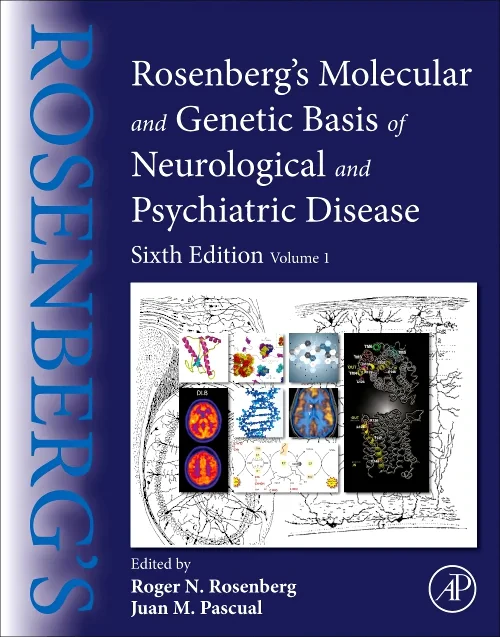 Coperta cărții "Rosenberg&#039;s Molecular and Genetic Basis of Neurological and Psychiatric Disease" de autor necunoscut
