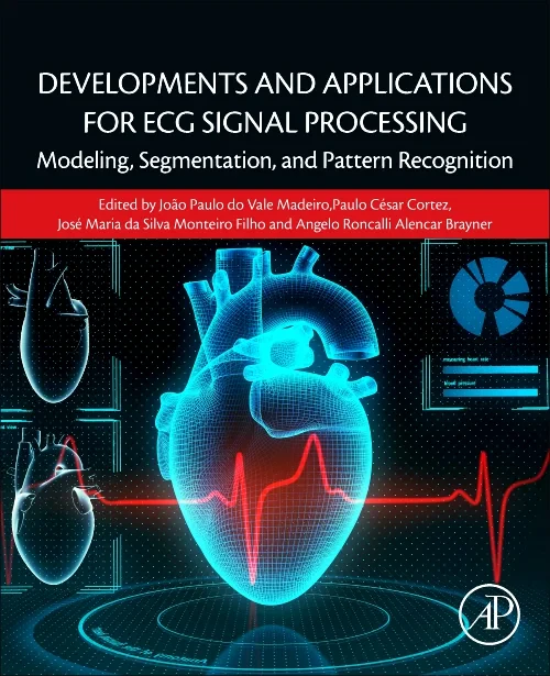 Coperta cărții "Developments and Applications for ECG Signal Processing" de autor necunoscut