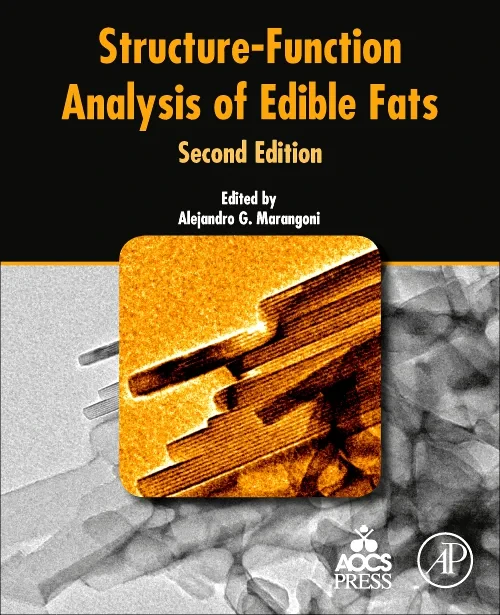 Coperta cărții "Structure-Function Analysis of Edible Fats" de autor necunoscut