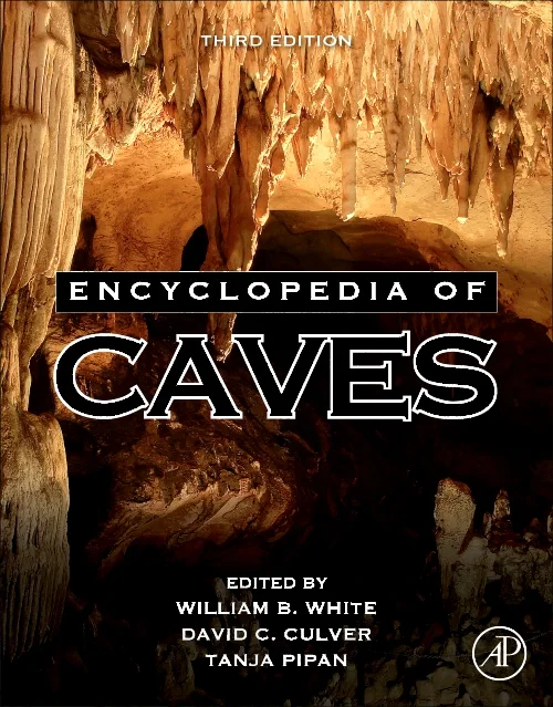 Coperta cărții "Encyclopedia of Caves" de autor necunoscut
