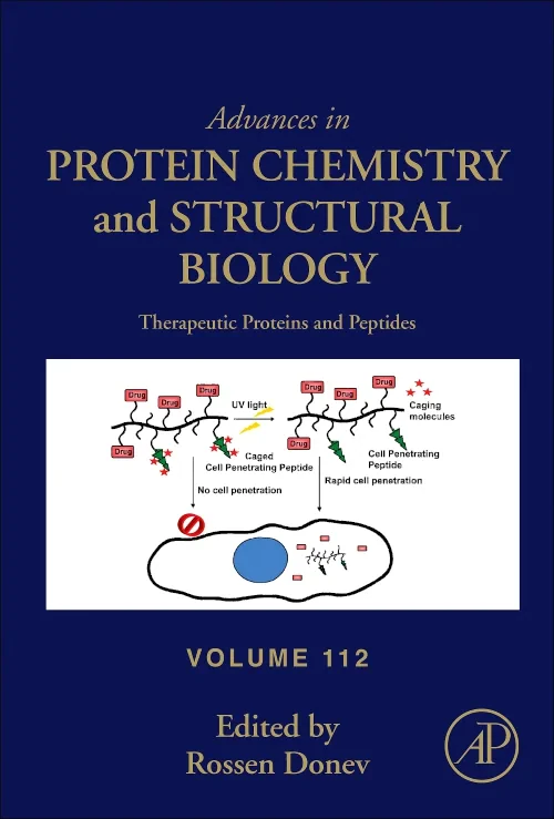 Coperta cărții "Therapeutic Proteins and Peptides" de autor necunoscut