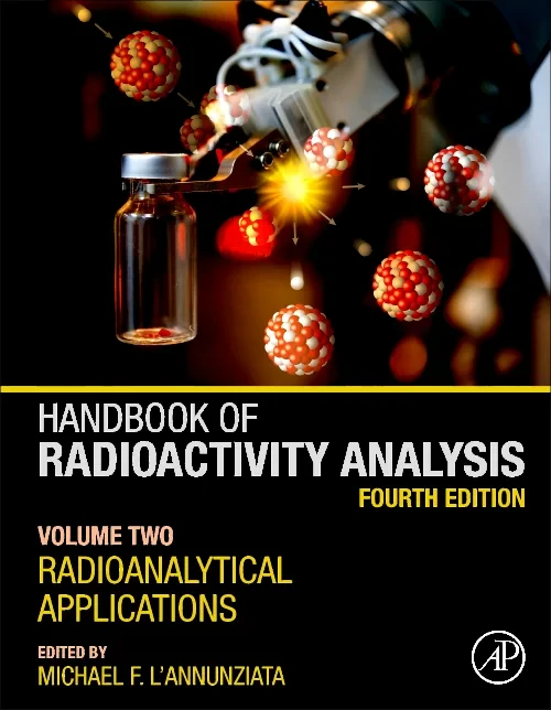Coperta cărții "Handbook of Radioactivity Analysis" de autor necunoscut