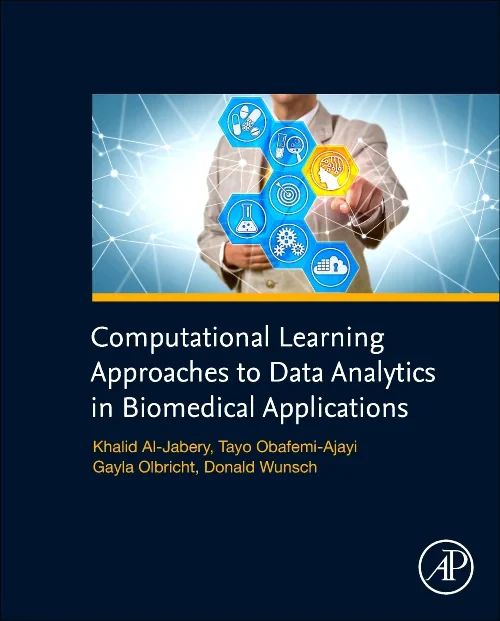 Coperta cărții "Computational Learning Approaches to Data Analytics in Biomedical Applications" de autor necunoscut