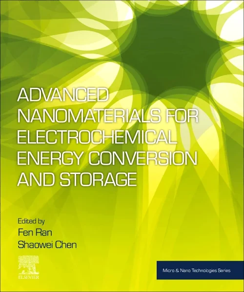 Coperta cărții "Advanced Nanomaterials for Electrochemical Energy Conversion and Storage" de autor necunoscut