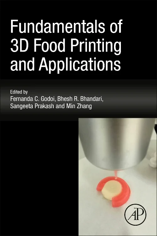 Coperta cărții "Fundamentals of 3D Food Printing and Applications" de autor necunoscut