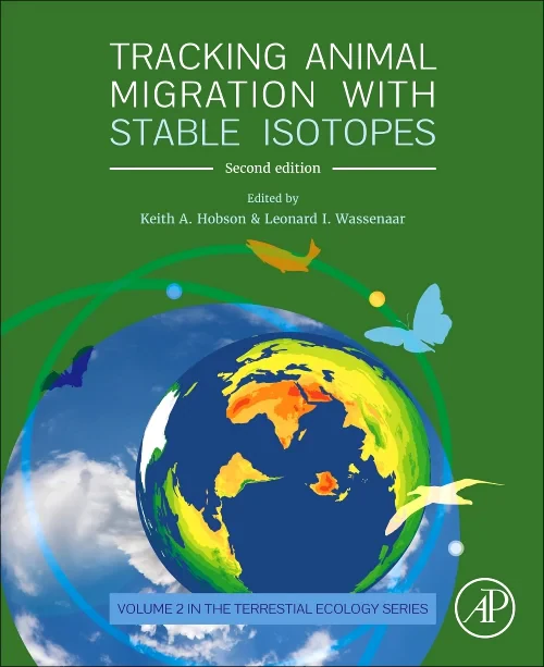 Coperta cărții "Tracking Animal Migration with Stable Isotopes" de autor necunoscut