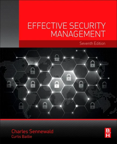 Coperta cărții "Effective Security Management" de autor necunoscut