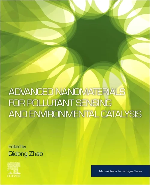 Coperta cărții "Advanced Nanomaterials for Pollutant Sensing and Environmental Catalysis" de autor necunoscut