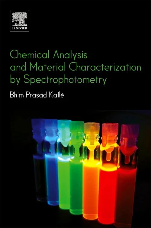 Coperta cărții "Chemical Analysis and Material Characterization by Spectrophotometry" de autor necunoscut