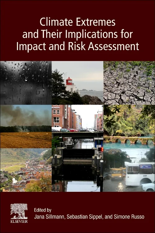 Coperta cărții "Climate Extremes and Their Implications for Impact and Risk Assessment" de autor necunoscut