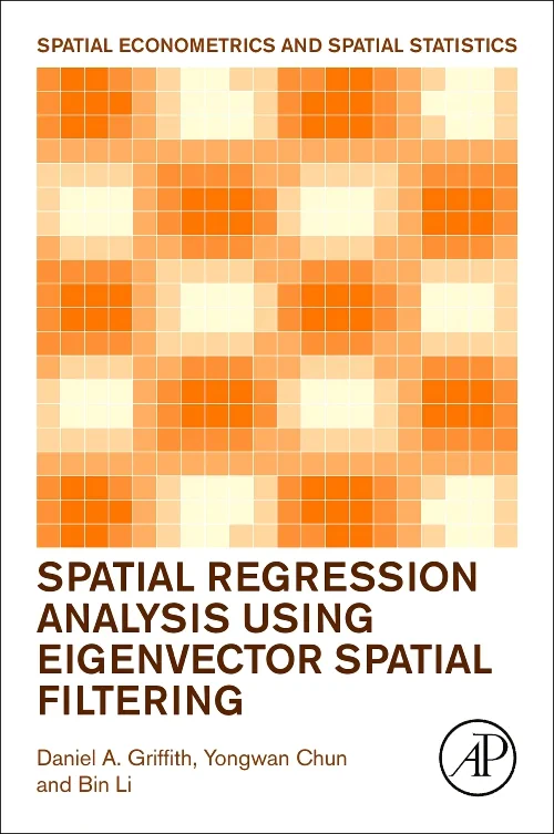 Coperta cărții "Spatial Regression Analysis Using Eigenvector Spatial Filtering" de autor necunoscut