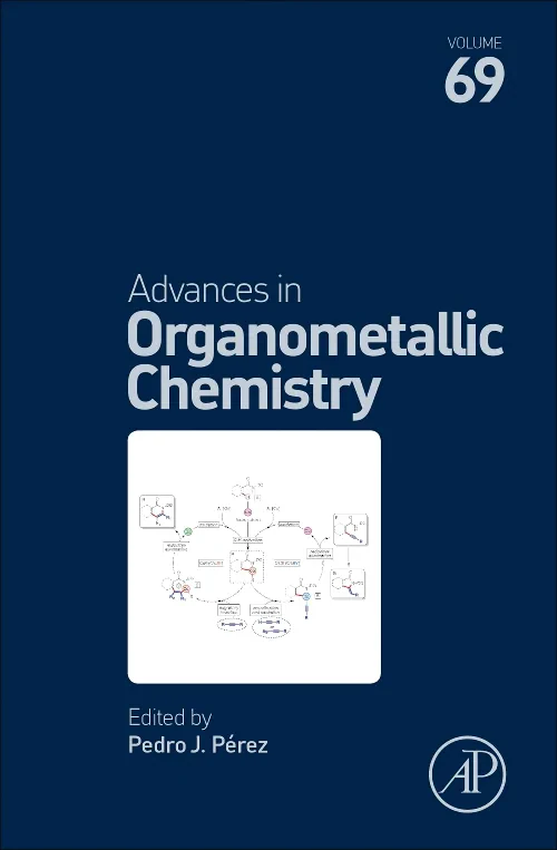 Coperta cărții "Advances in Organometallic Chemistry" de autor necunoscut
