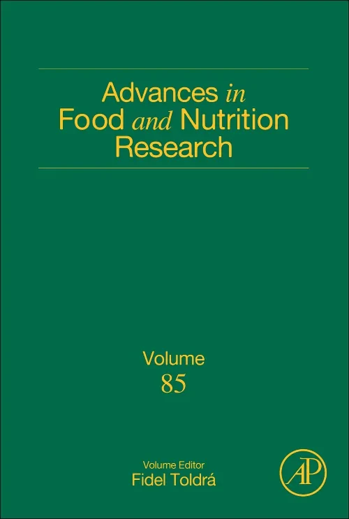 Coperta cărții "Advances in Food and Nutrition Research" de autor necunoscut