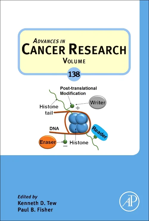 Coperta cărții "Advances in Cancer Research" de autor necunoscut