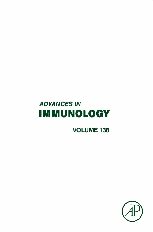 Coperta cărții "Advances in Immunology" de autor necunoscut