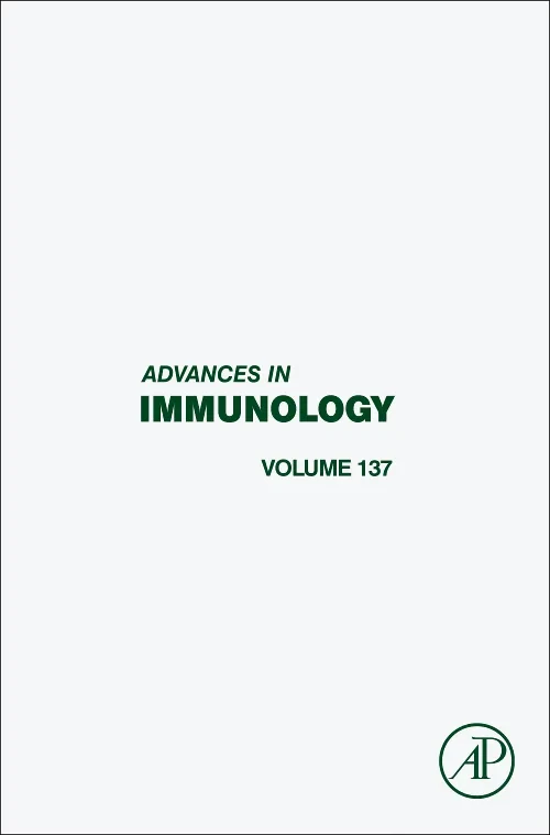 Coperta cărții "Advances in Immunology" de autor necunoscut